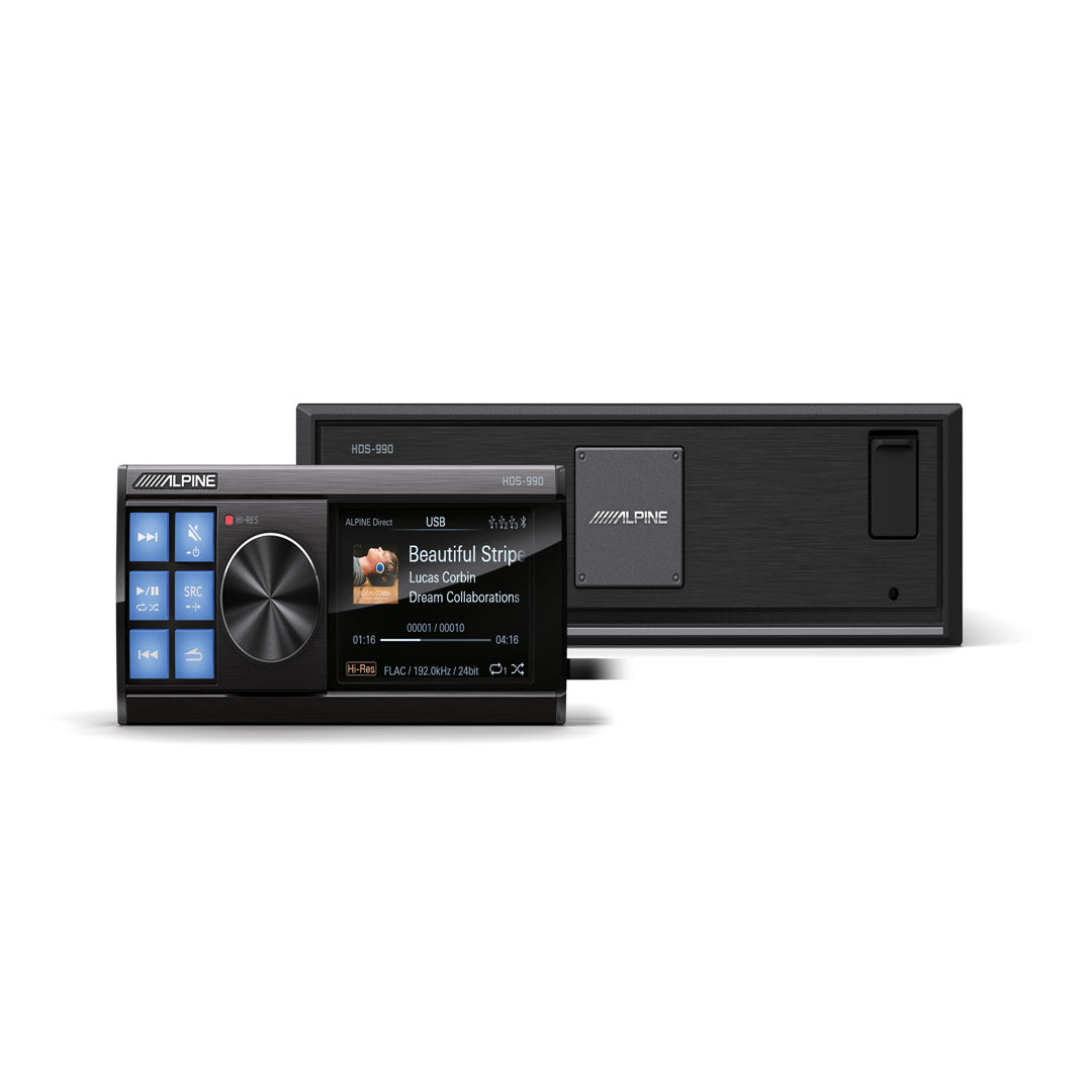 Alpine, Alpine HDS-990, Status Hi-Res Digital Media Player