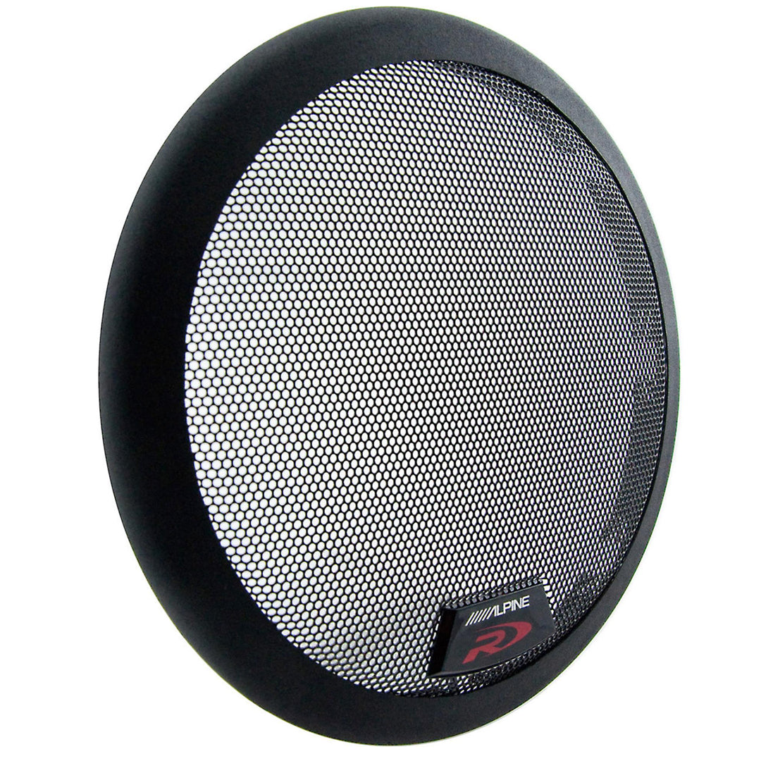 Alpine, Alpine KTE-8G, 8" Subwoofer Grille - Compatible with 8" Type-R Subwoofer