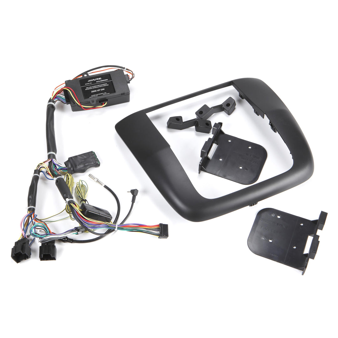 Alpine, Alpine KTX-GM8-O, Restyle Dash and Wiring Kit for Install of Alpine GPS Receiver in Select 2007-up General Motors  Vehicles