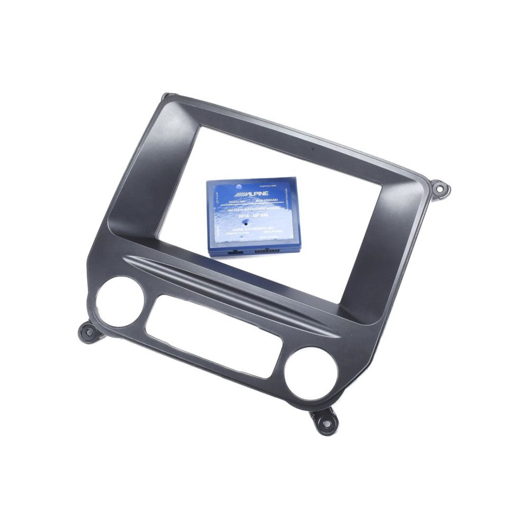 Alpine, Alpine KTX-GM8K2-K, Restyle Dash Kit for Install of Alpine GPS Receiver with an 8" Screen in Select 2007-up General Motors Vehicles