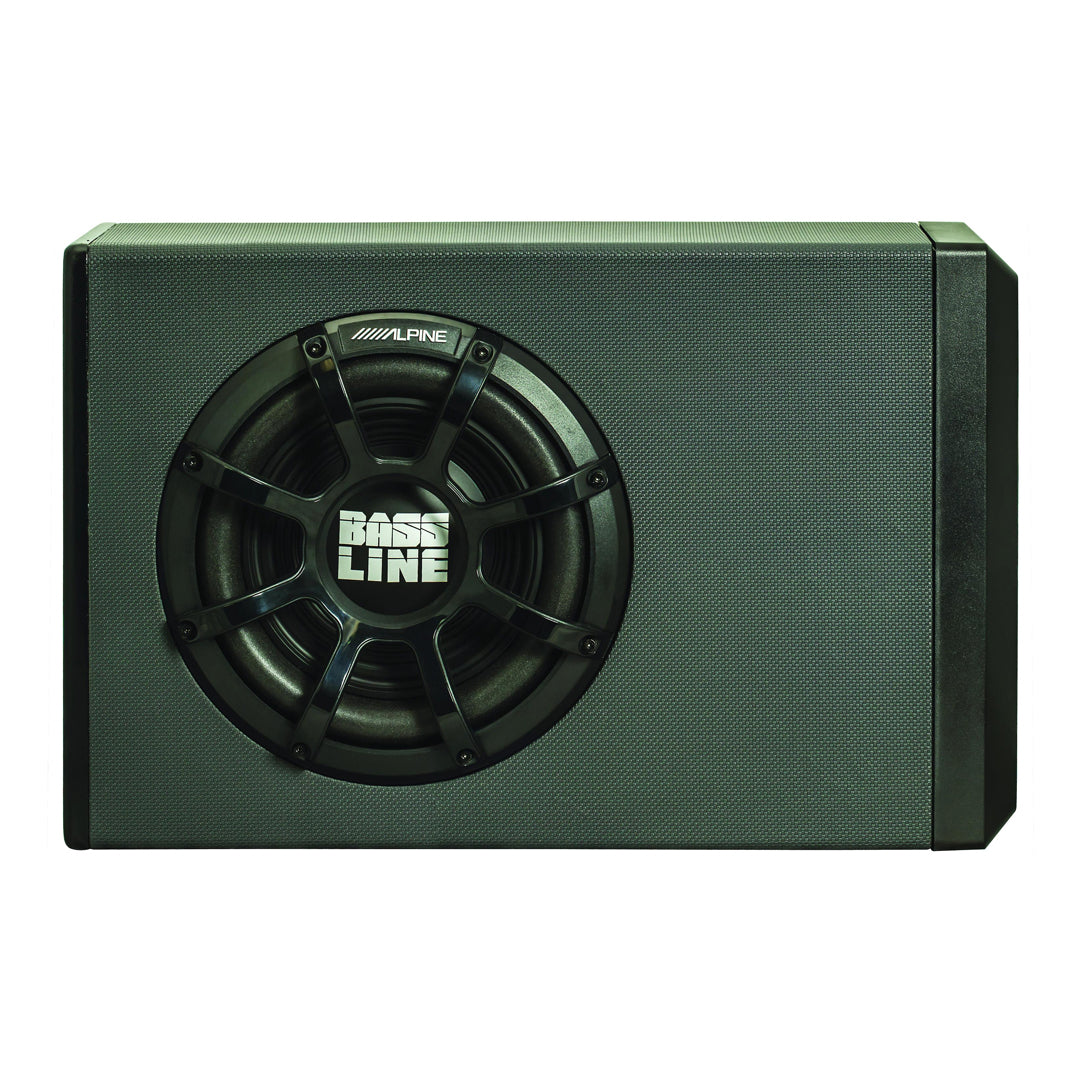 Alpine, Alpine PWA-S10V, Powered Subwoofer Enclosure with 10" BASSLINE Subwoofer and MRV-M250 Amplifier