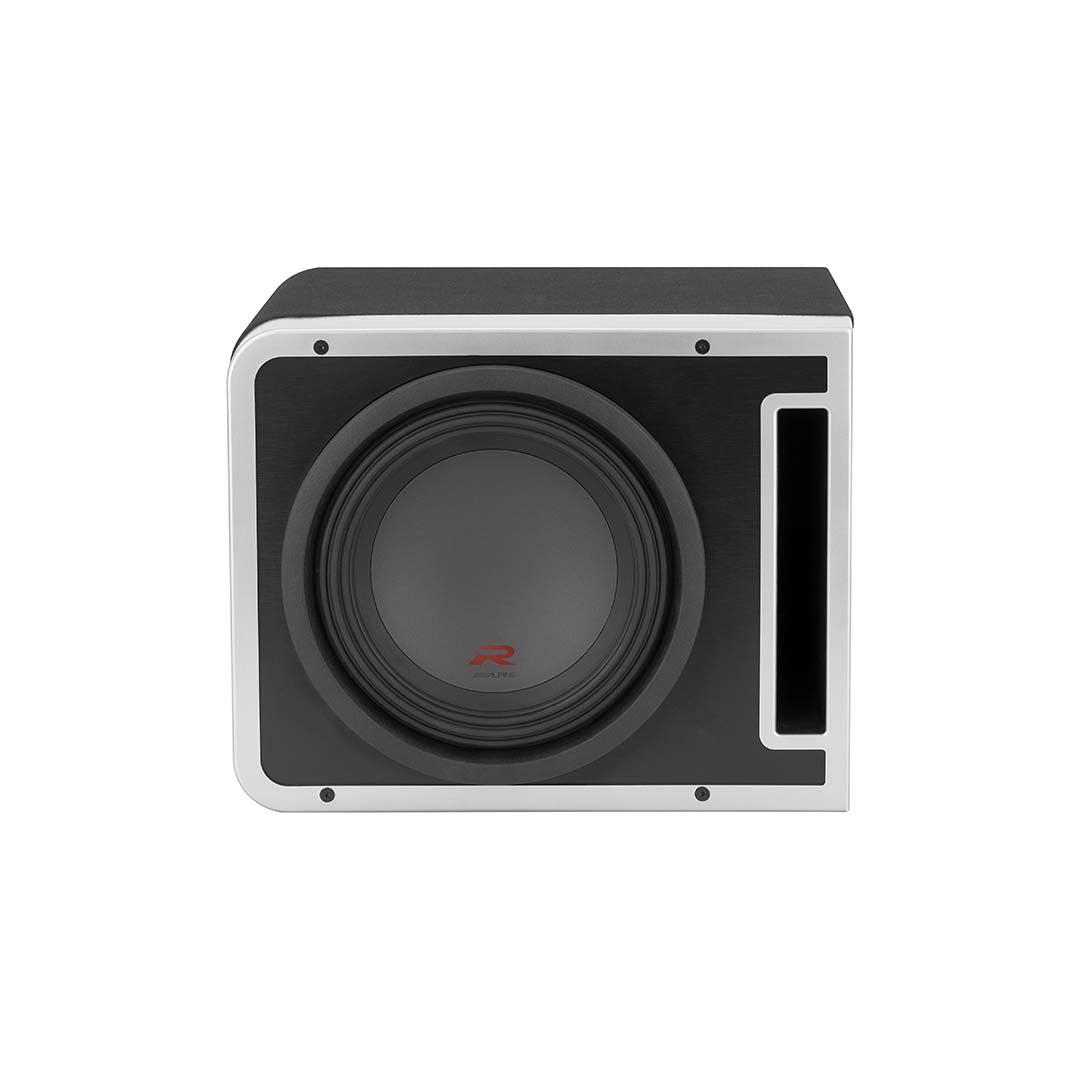 Alpine, Alpine R-SB10V, Halo Sound R Series Single 10" Loaded Subwoofer Enclosure - 7500W