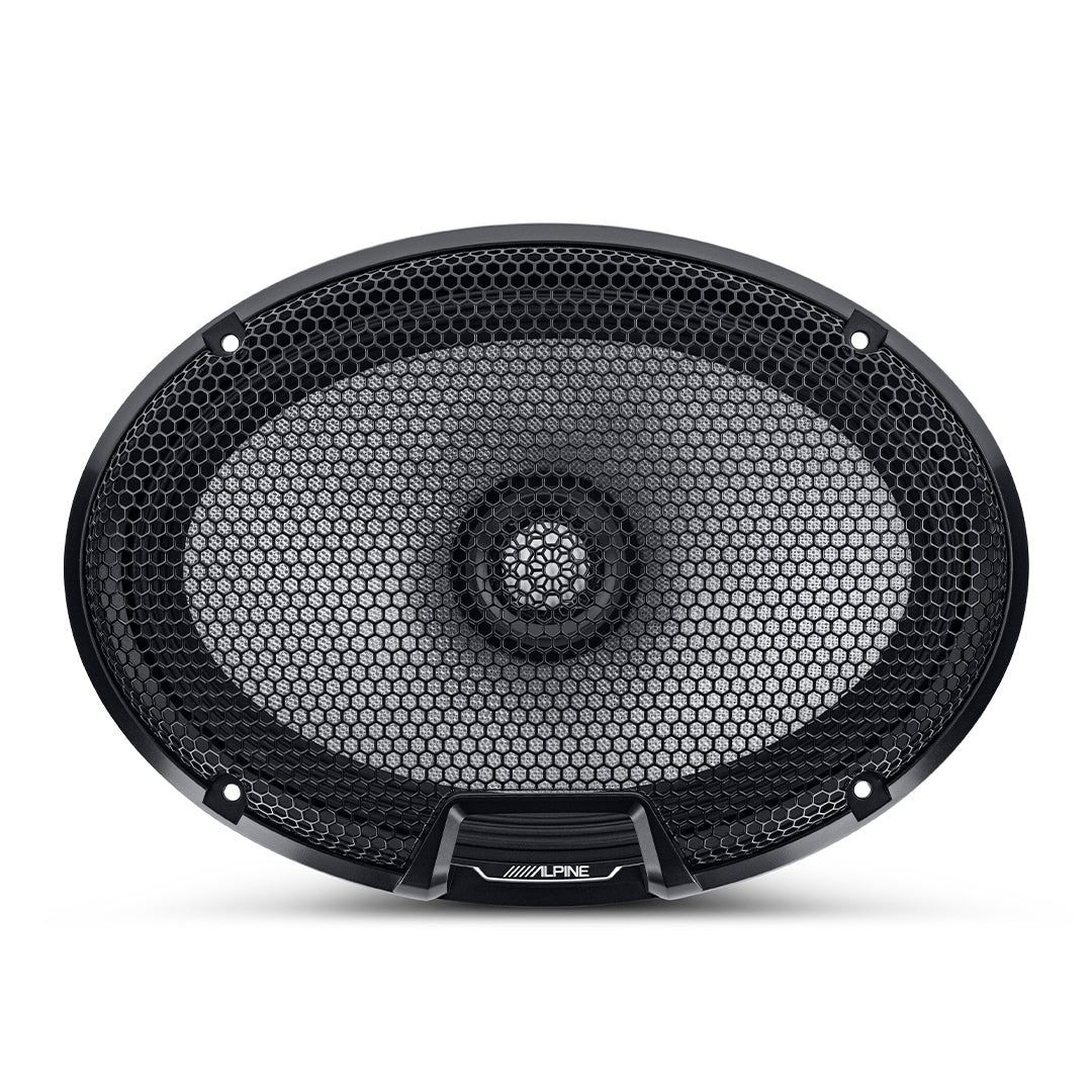 Alpine, Alpine R2-S69, R Series 6x9" 2-Way Hi-Res Coaxial Speakers - 300W