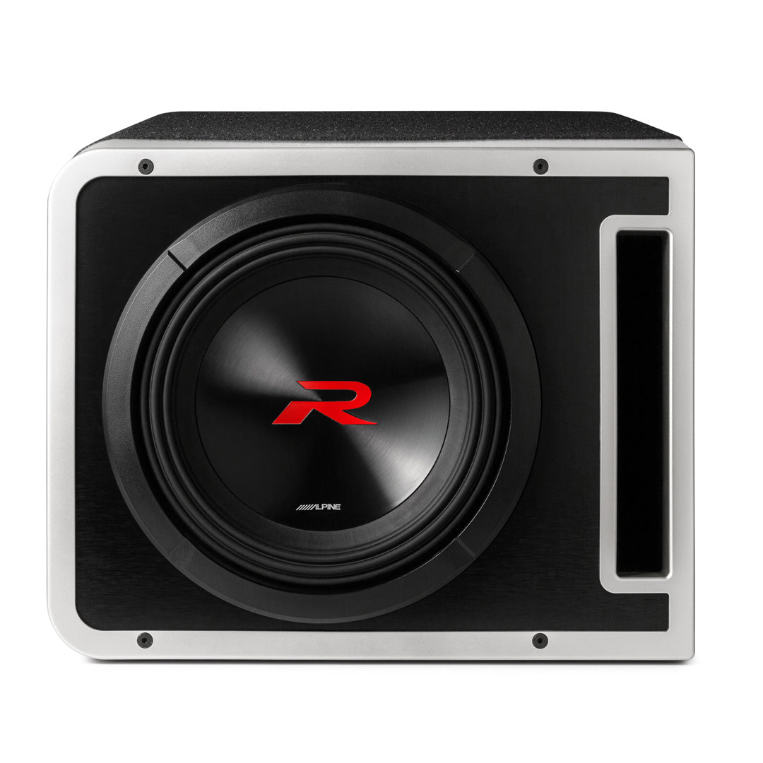 Alpine, Alpine R2-SB10V, R Series Loaded Single 10" Vented Subwoofer Enclosure