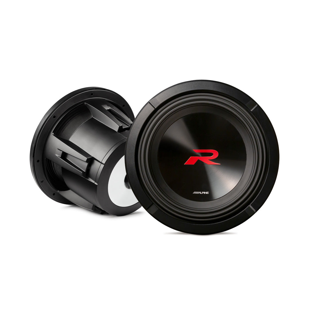 Alpine, Alpine R2-W10D2, R Series 10" Dual 2 Ohm Voice Coil Subwoofer