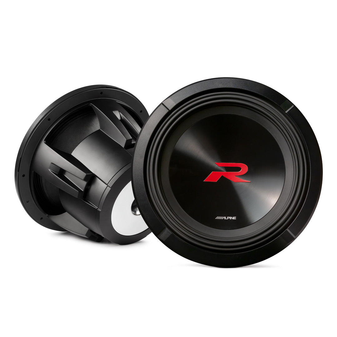 Alpine, Alpine R2-W12D2, R Series 12" Dual 2 Ohm Voice Coil Subwoofer