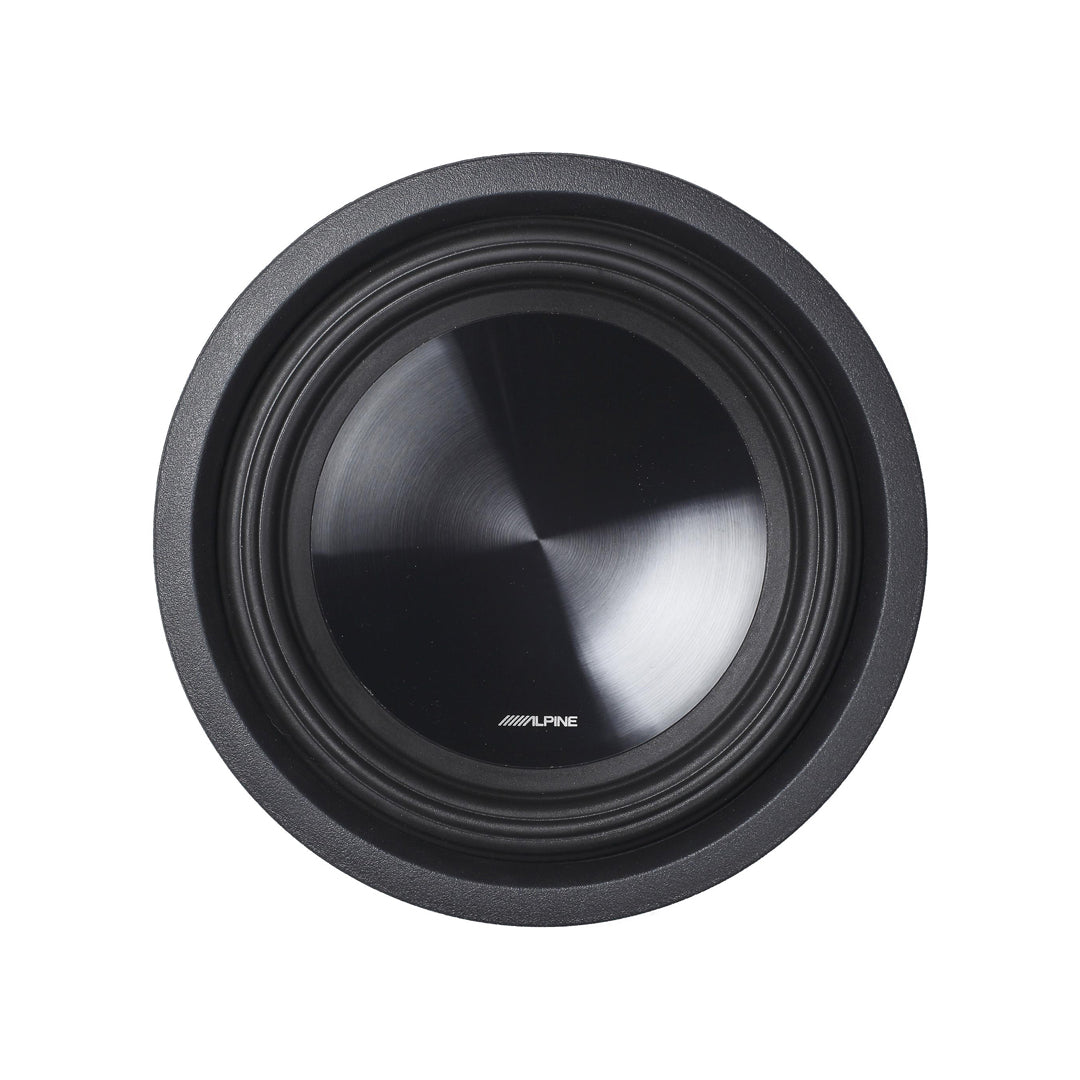 Alpine, Alpine SWT-10S4, SWT Series Shallow 4 Ohm Voice Coil 10'' Subwoofer, 1000W