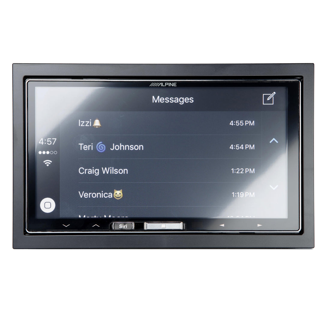 Alpine, Alpine iLX-107, 7" Double-Din Mechless Receiver w/ Wireless CarPlay