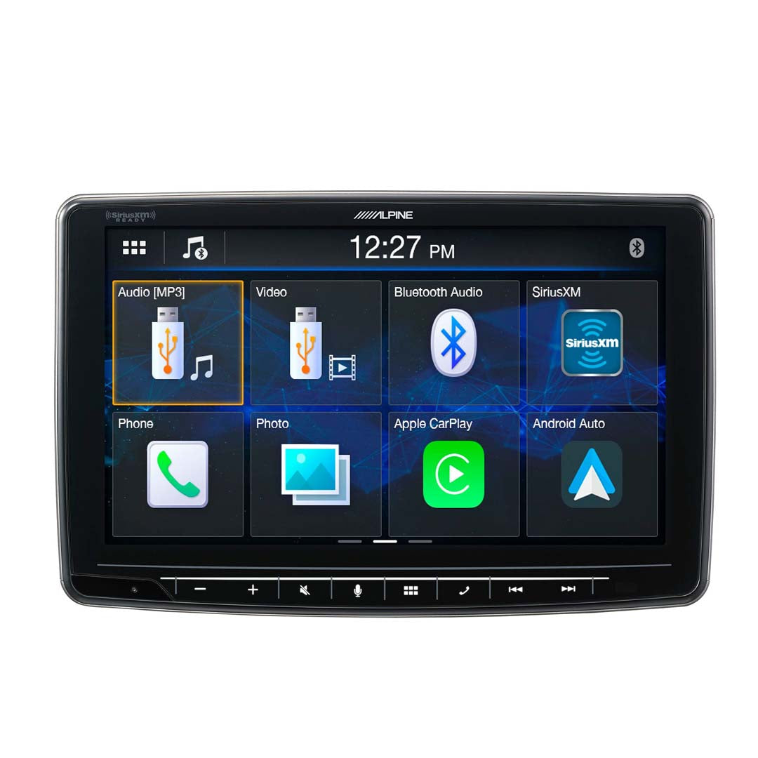 Alpine, Alpine iLX-F259, Halo9 9" Digital Media Receiver, Apple CarPlay Android Auto