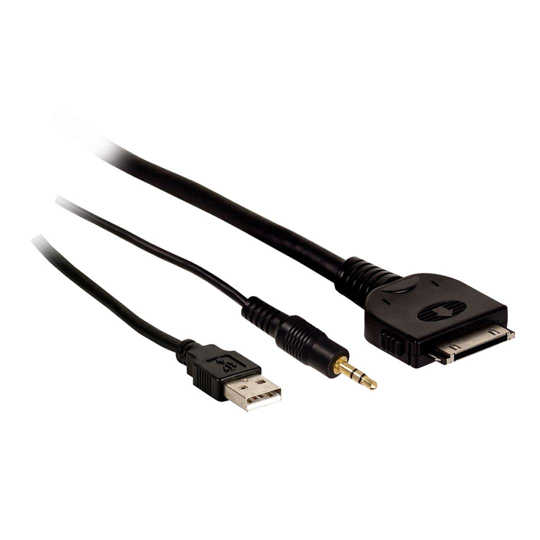 Axxess, Axxess AX-AIP-USB35MM-12, iPOD to USB/ 3.5mm cable 12"