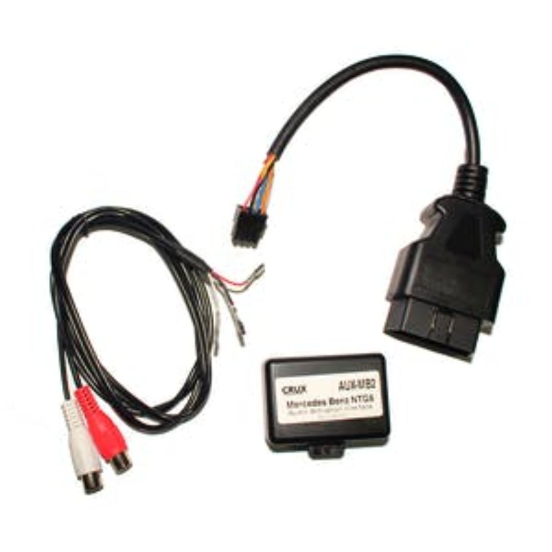 Crux, Crux AUX-MB2, Auxiliary Audio Interface and OBD Coder for Mercedes-Benz Comand Online NTG5 Systems