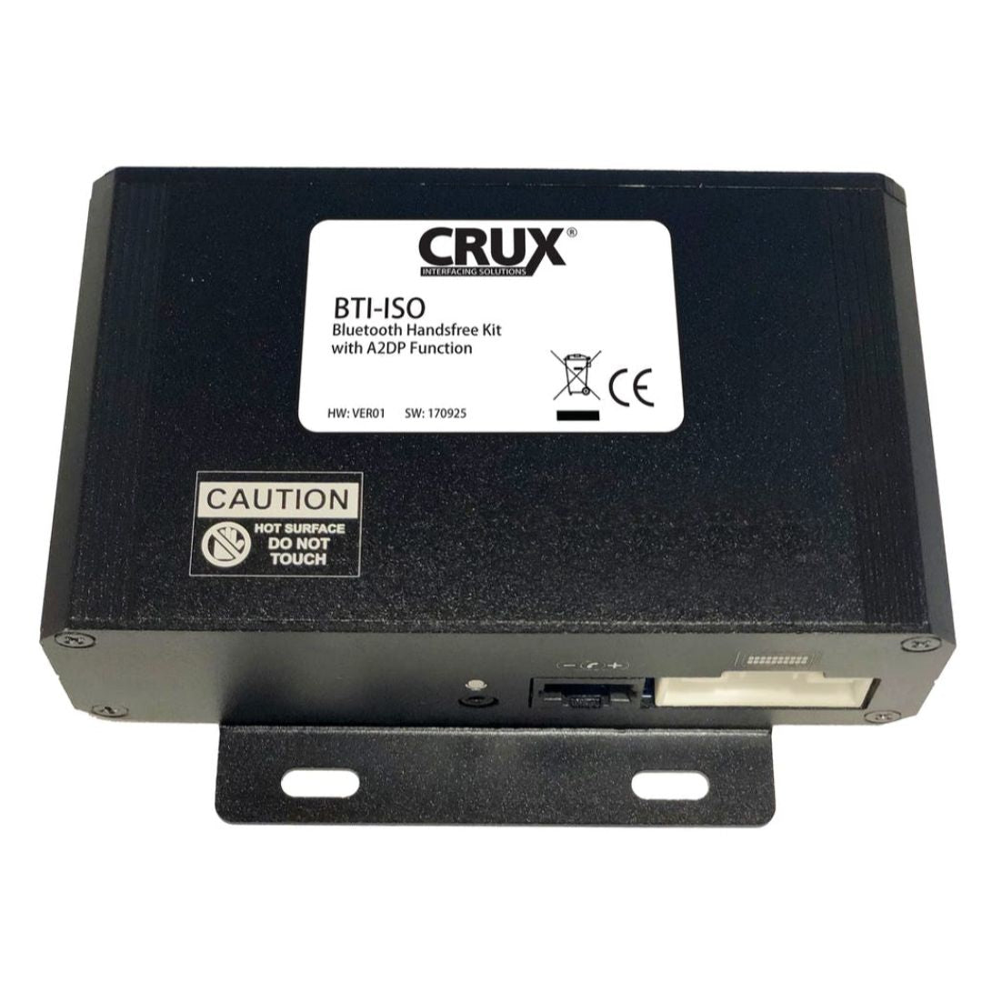 Crux, Crux BTI-ISO, Universal Handsfree Kit with ISO Connectors (Handsfree + 4 Channel Music Streaming)