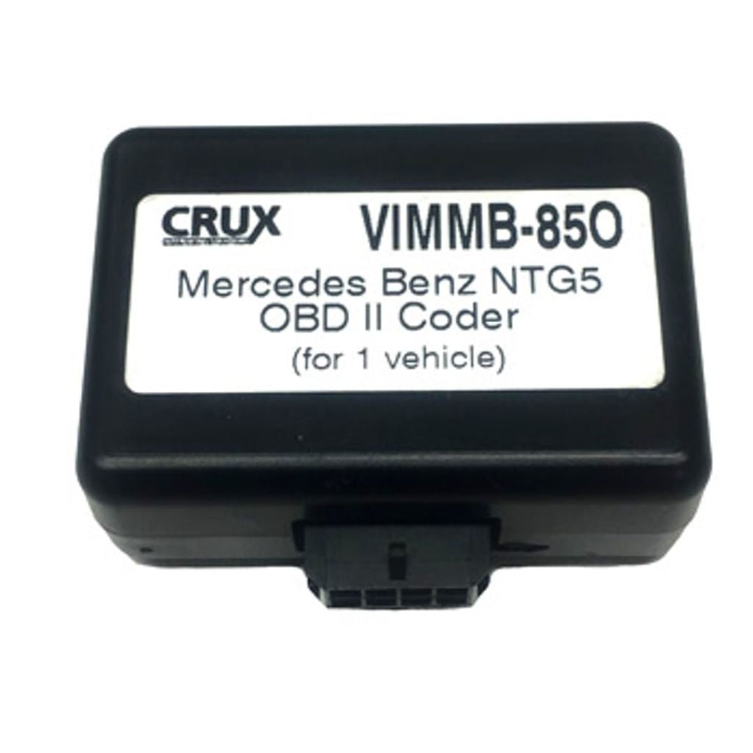 Crux, Crux VIMMB-85O, Sightline VIM Activation for Mercedes Benz 2014-Up with COMAND NTG5 Systems