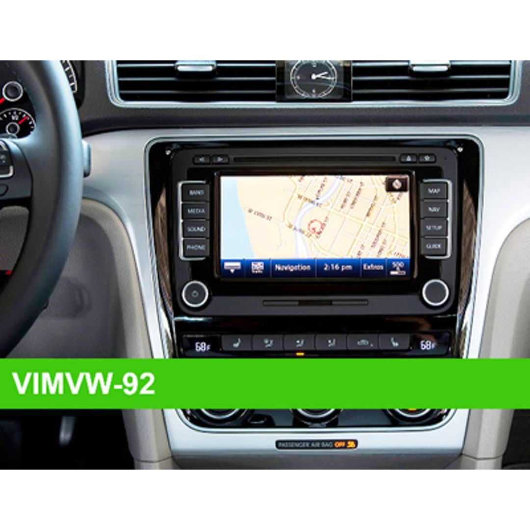 Crux, Crux VIMVW-92, Sightline VIM Activation - Volkswagen Vehicles with RNS-510 Navigation System