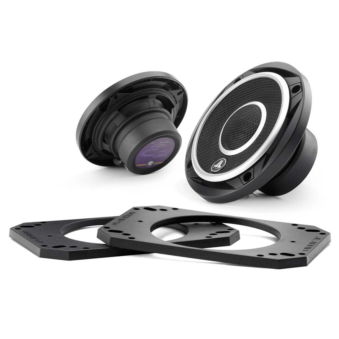 JL Audio, JL Audio C2-400x, C2 Series 4" Coaxial Speakers, 105W