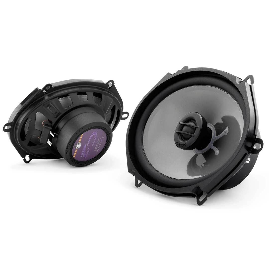 JL Audio, JL Audio C2-570x, C2 Series 5x7/6x8" Coaxial Speakers, 225W