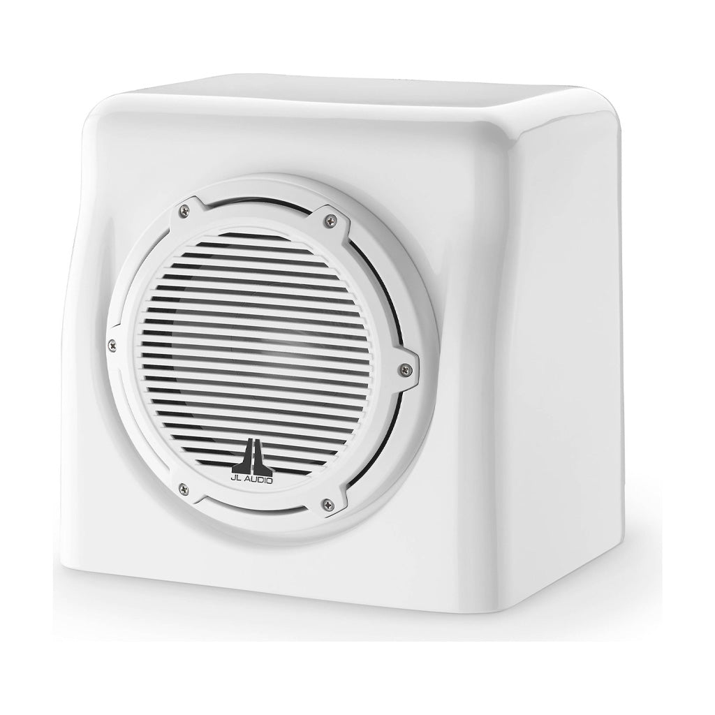 JL Audio, JL Audio FS108-W5-CG-WH, White Loaded Marine W5 8" 4-Ohm Subwoofer, Sealed Fiberglas Enclosure, 200W