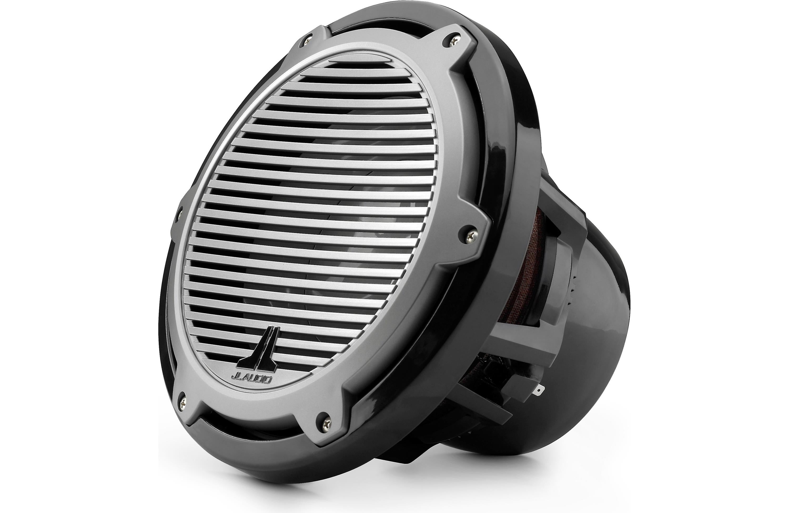 JL Audio, JL Audio M10IB5-CG-TB, M Series Marine 10" 4-Ohm Subwoofer, Infinite Baffle, Titanium/Black Classic Grille, 250W