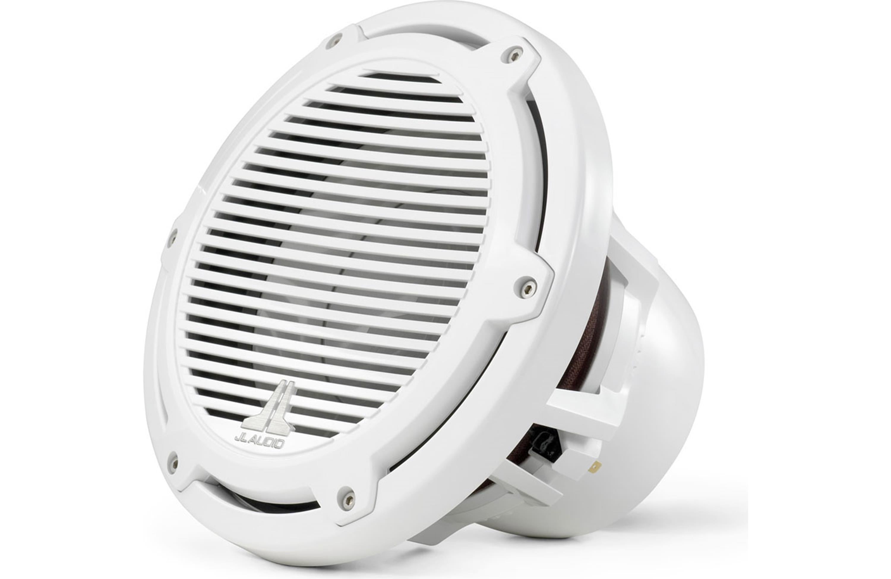 JL Audio, JL Audio M10IB5-CG-WH, M Series Marine 10" 4-Ohm Subwoofer, Infinite Baffle, White Classic Grille, 250W