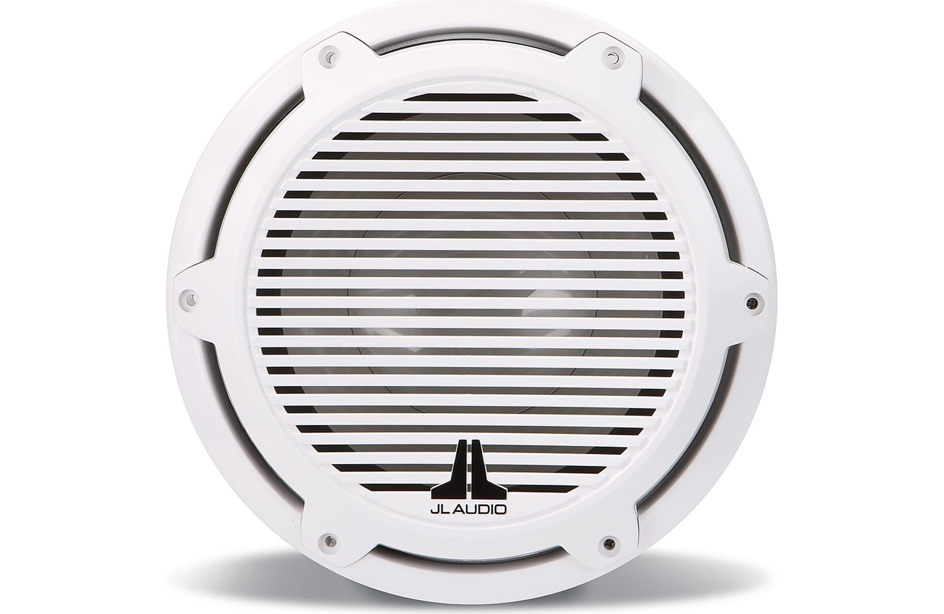 JL Audio, JL Audio M10W5-CG-WH,  M Series Marine 10" 4-Ohm Subwoofer, White Classic Grille, 250W