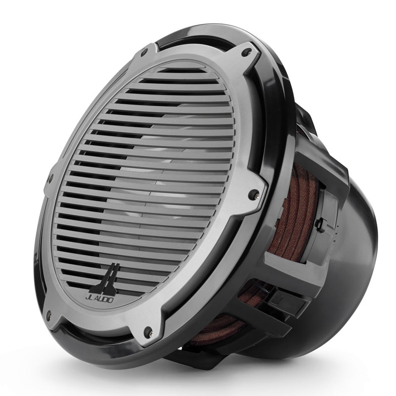 JL Audio, JL Audio M12IB6-CG-TB, M Series Marine 12" 4-Ohm Subwoofer, Titanium/Black Classic Grille, 600W