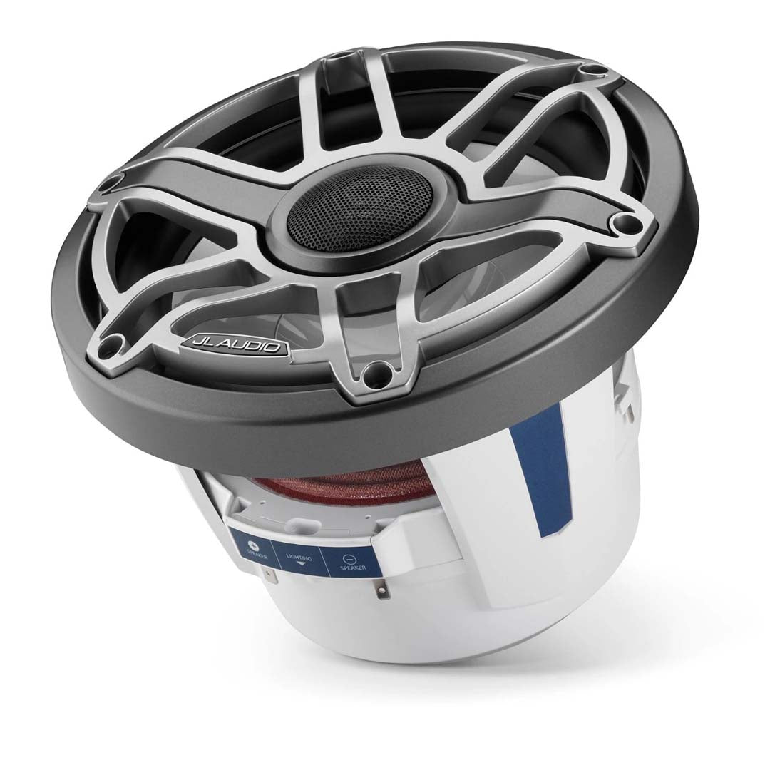 JL Audio, JL Audio M6-880X-S-GmTi, M6 Series 8.8" 2-Way Coaxial Marine Speaker, Pair