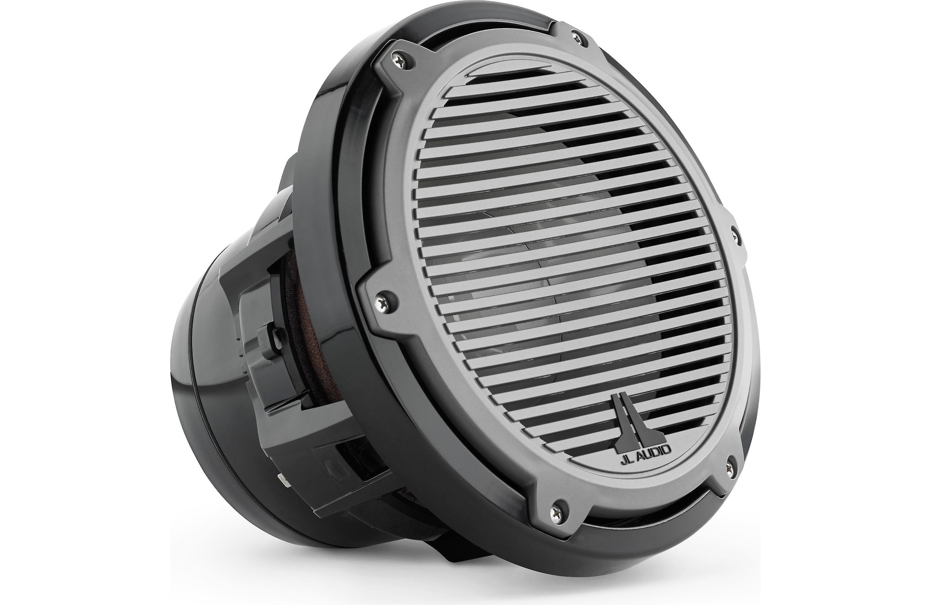 JL Audio, JL Audio M8IB5-CG-TB, M Series Marine 8" 4-Ohm Subwoofer, Infinite Baffle, Titanim/Black Classic Grille, 200W