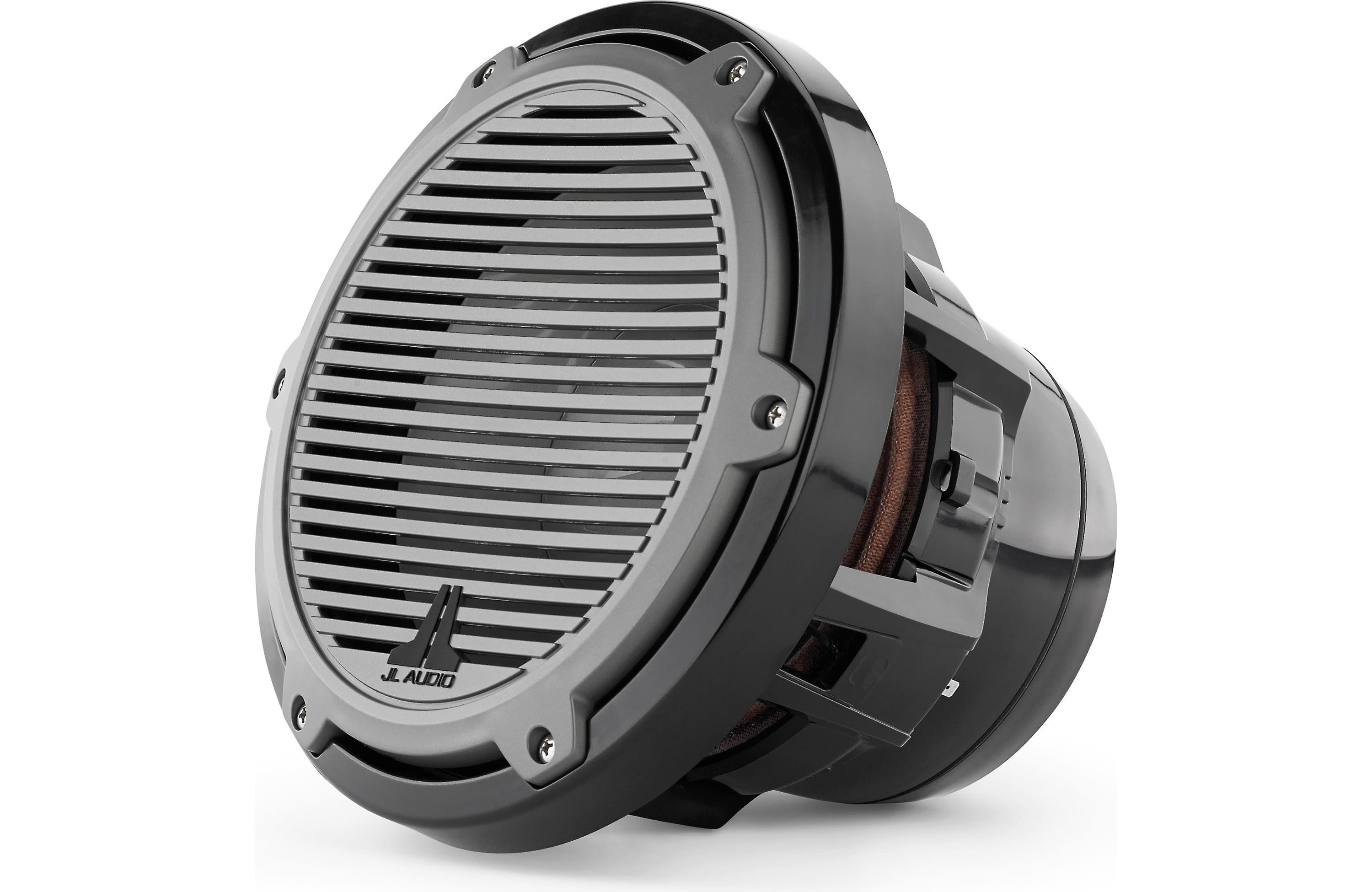 JL Audio, JL Audio M8IB5-CG-TB, M Series Marine 8" 4-Ohm Subwoofer, Infinite Baffle, Titanim/Black Classic Grille, 200W