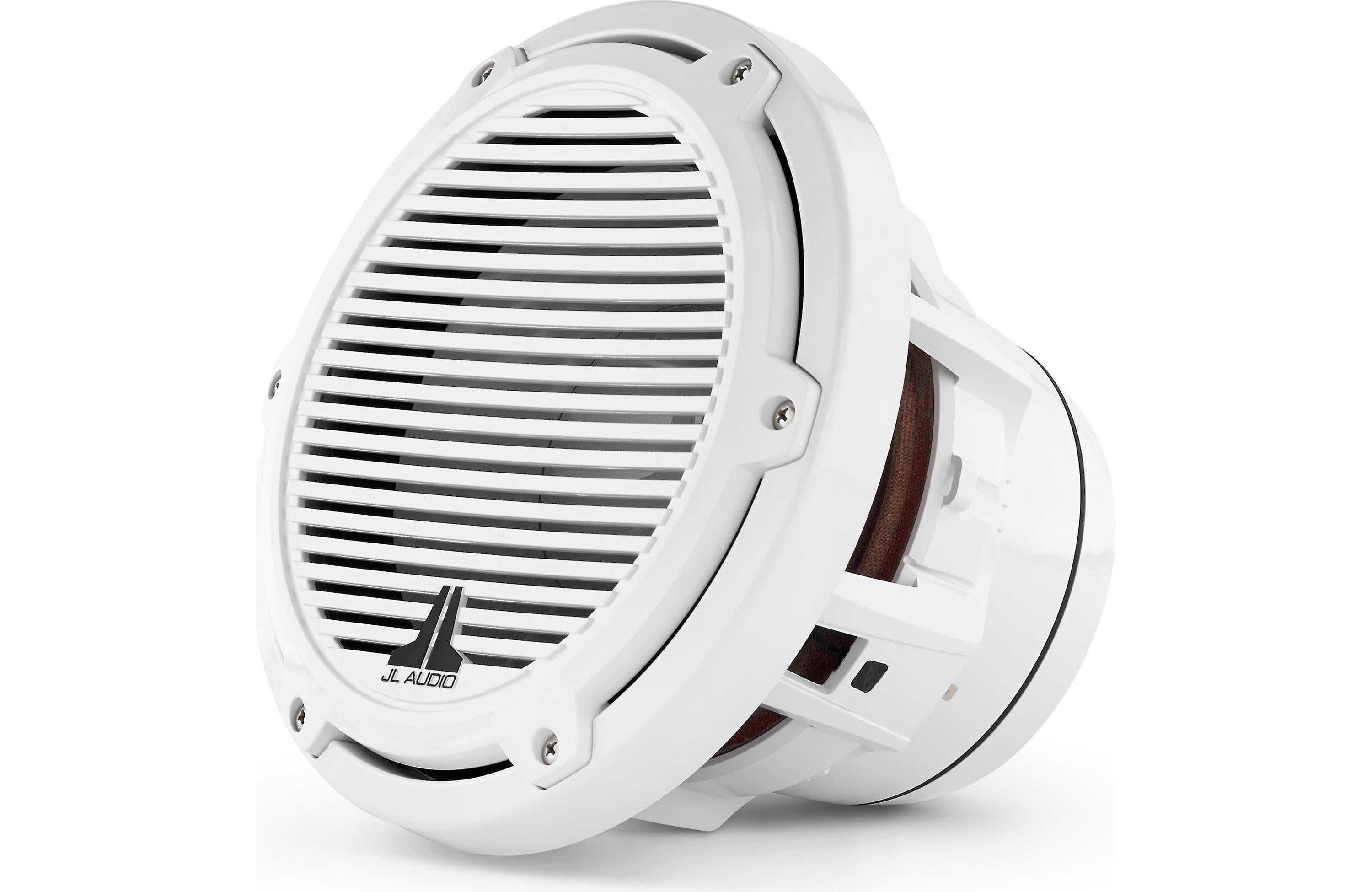 JL Audio, JL Audio M8IB5-CG-WH, M Series Marine 8" 4-Ohm Subwoofer, Infinite Baffle, White Classic Grille, 200W