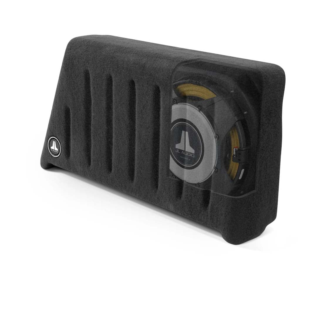 JL Audio, JL Audio SB-J-UNLTD4D/13TW5v2/BK, Stealthbox for 2007-2012 Jeep Wrangler Unlimited with Black Trunk, 13TW5v2, 600W