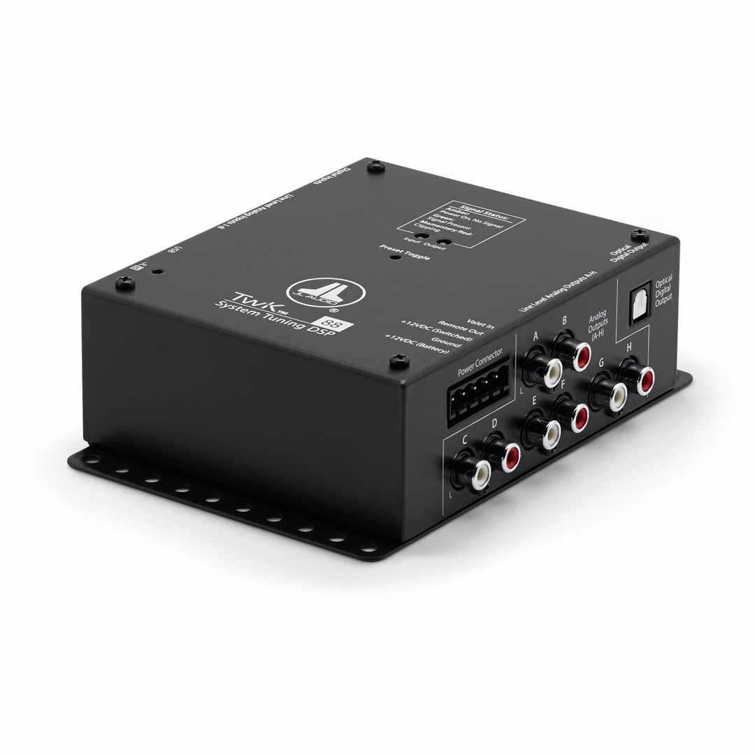 JL Audio, JL Audio TwK-88, System Tuning DSP, 8-ch. Analog & Digital Inputs / 8-ch. Analog Outputs