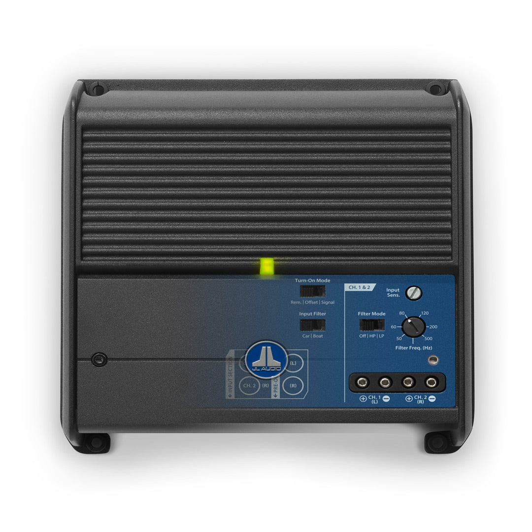 JL Audio, JL Audio XDM200/2, XDM Series Class D 2 Channel Full Range Amplifier - 200 Watts RMS