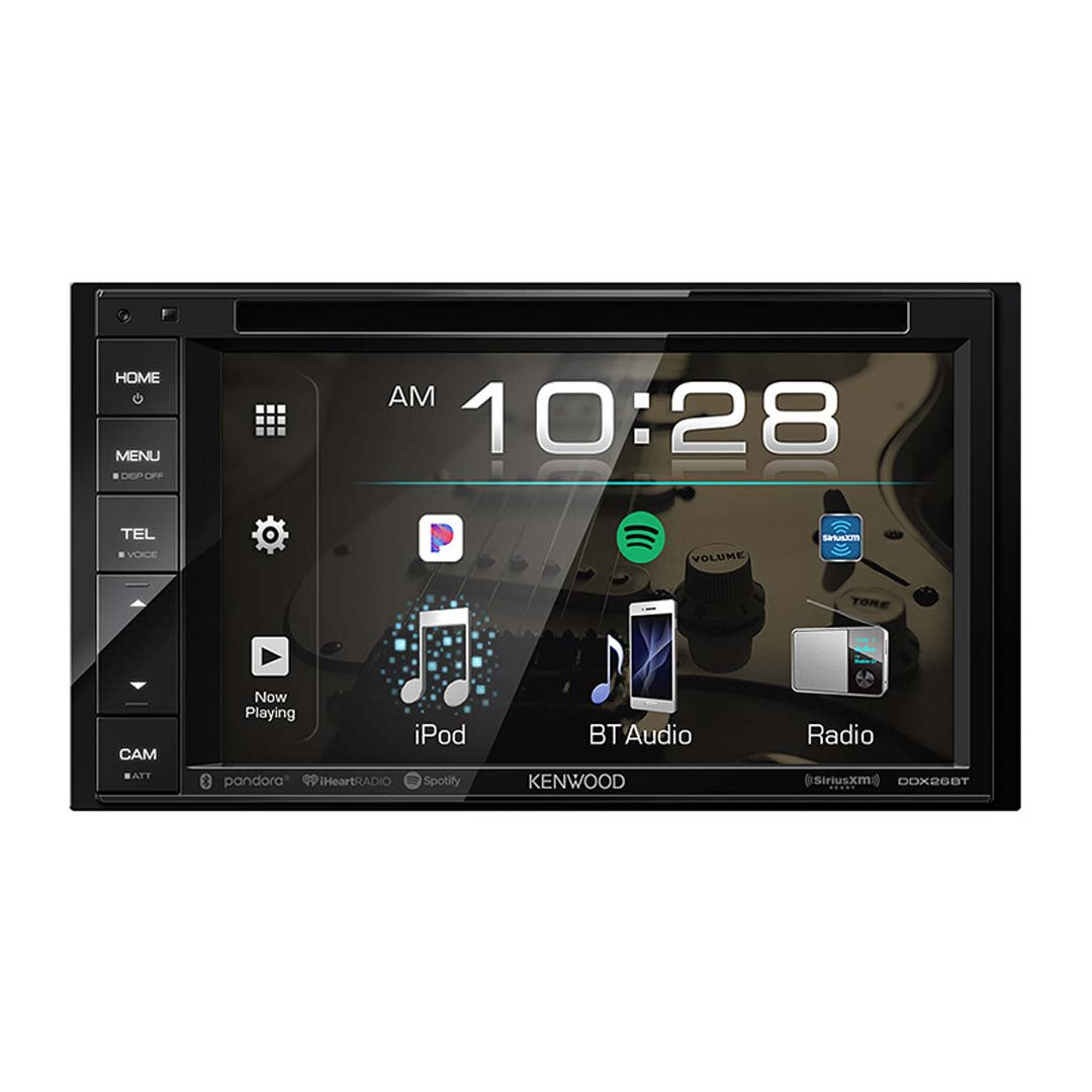 Kenwood, Kenwood DDX26BT, 6.2" DVD Multimedia Receiver - SiriusXM Ready, Bluetooth