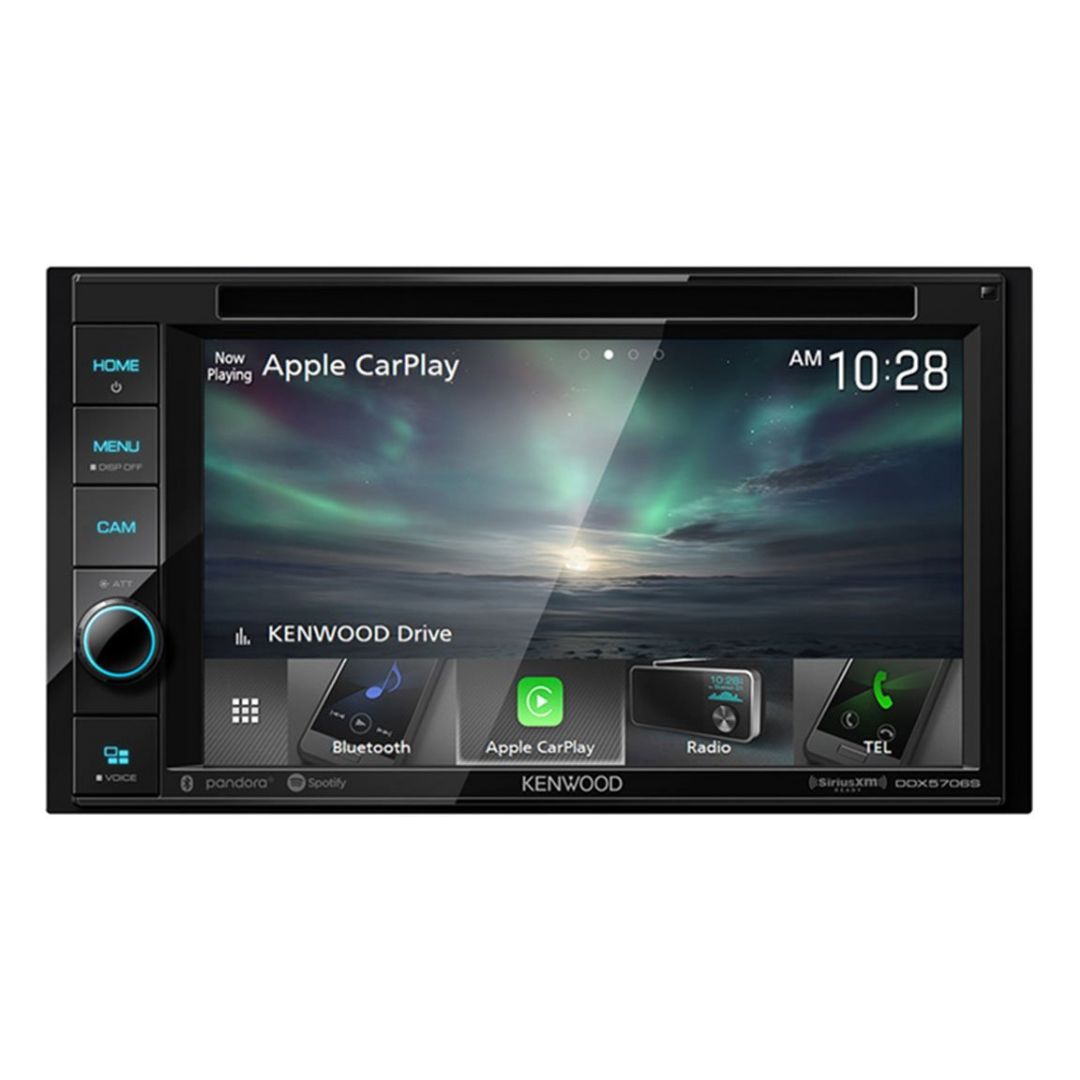 Kenwood, Kenwood DDX5706S, 6.2" DVD Multimedia Receiver w/  Apple CarPlay