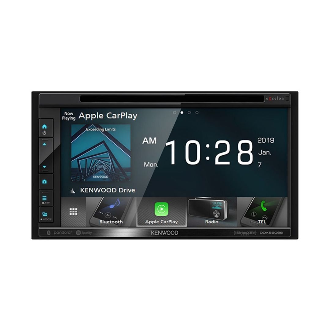 Kenwood, Kenwood DDX6906S, eXcelon 6.95" DVD Multimedia Receiver w/ CarPlay and Android Auto