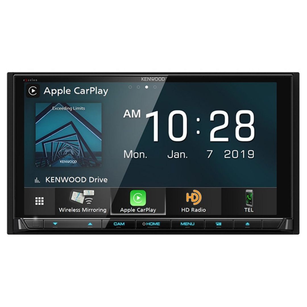 Kenwood, Kenwood DDX9906XR, eXcelon Reference 6.8" HD DVD Multimedia Receiver w/ Wireless CarPlay and Android Auto