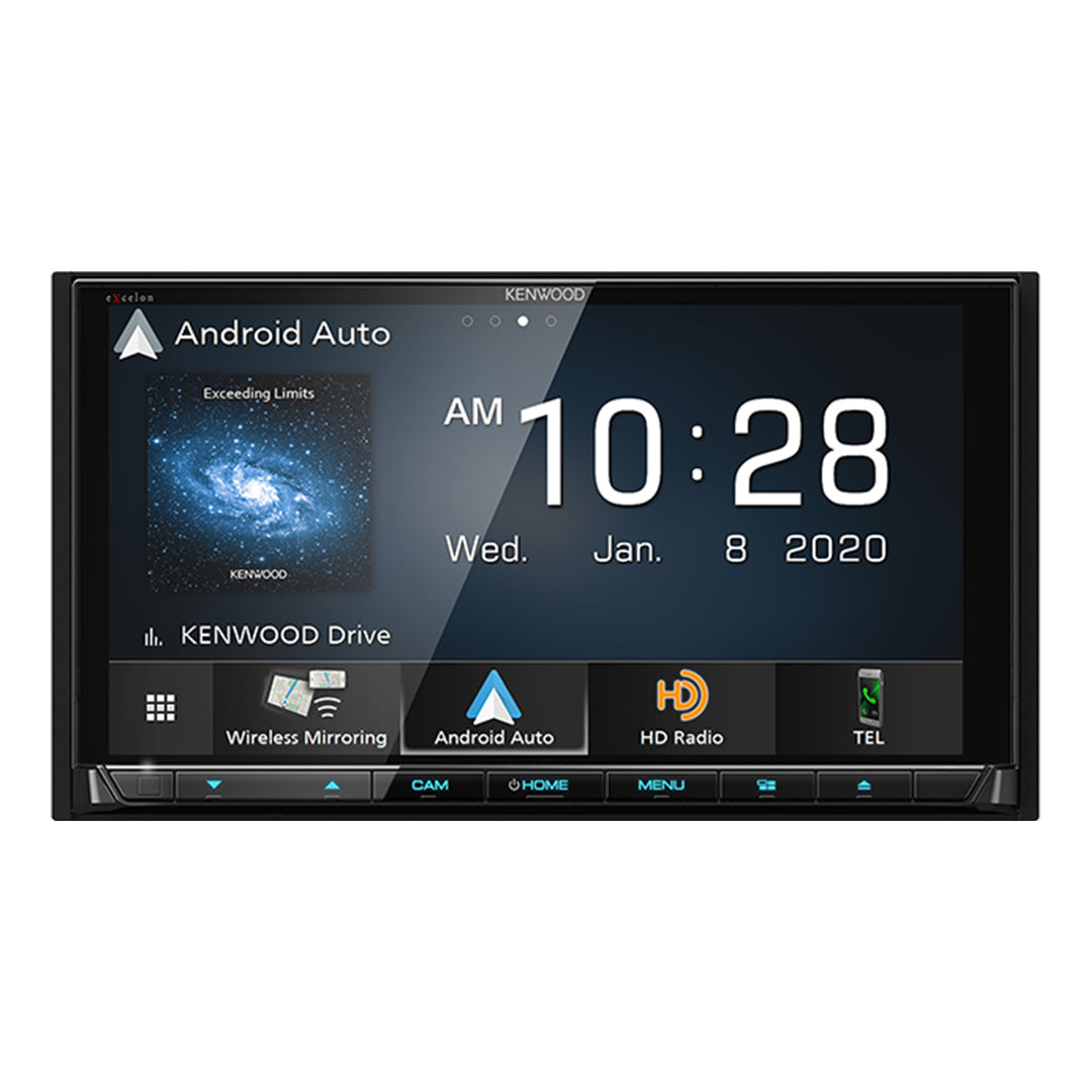 Kenwood, Kenwood DDX9907XR, eXcelon Reference 6.8" HD DVD Multimedia Receiver w/ Wireless CarPlay and Android Auto