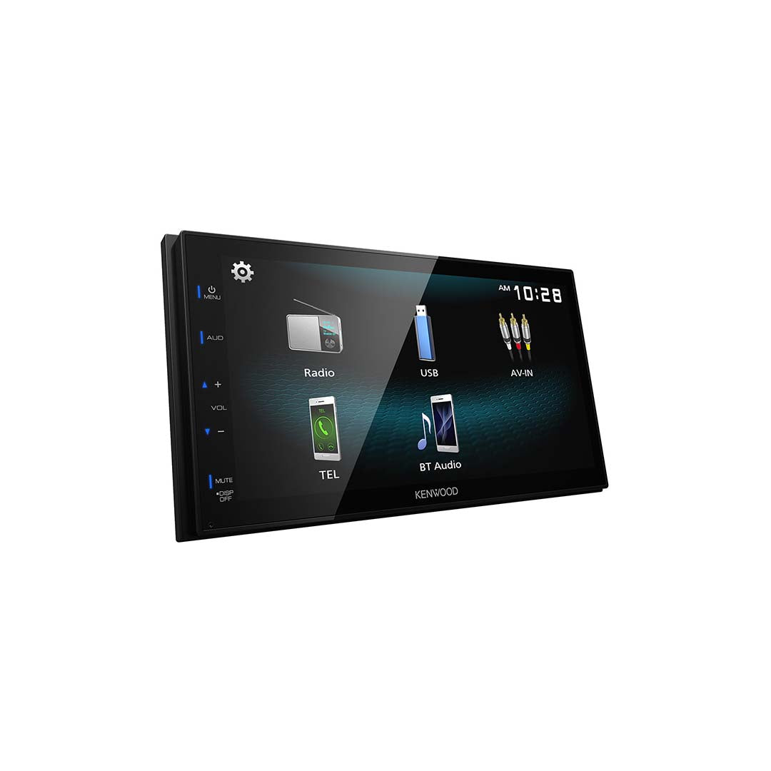 Kenwood, Kenwood DMX125BT, 6.8" Capacitive Touch Screen Digital Multimedia Receiver w/ Bluetooth