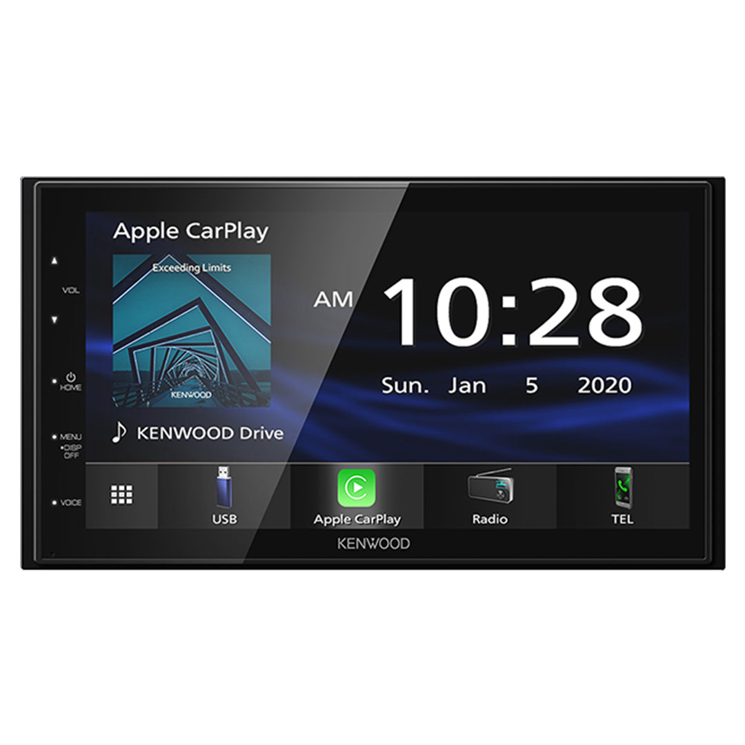 Kenwood, Kenwood DMX4707S, 6.8" Digital Multimedia Receiver w/ Apple CarPlay and Android Auto (Does not play CDs)