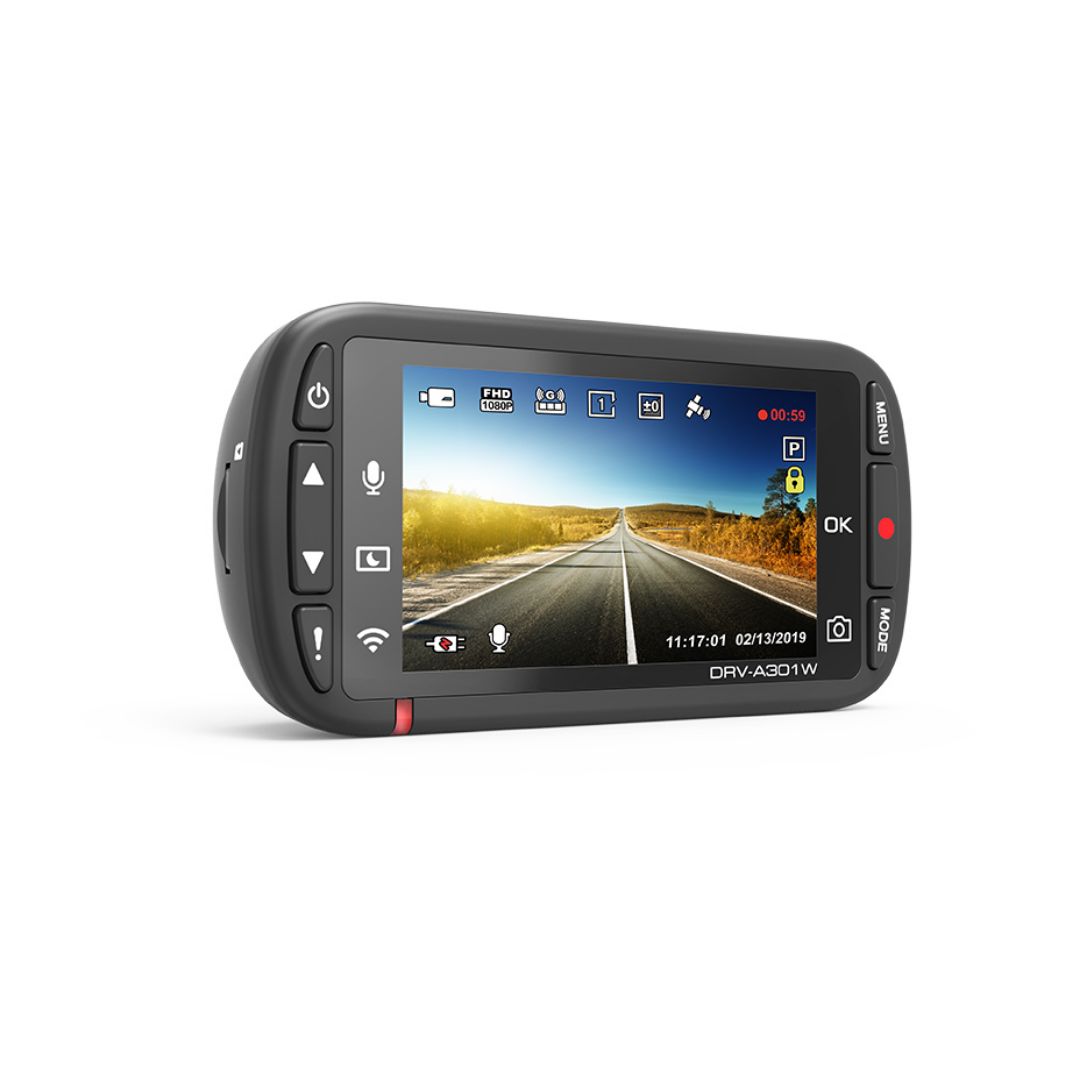 Kenwood, Kenwood DRV-A301W, Full HD Recording Dashboard Camera