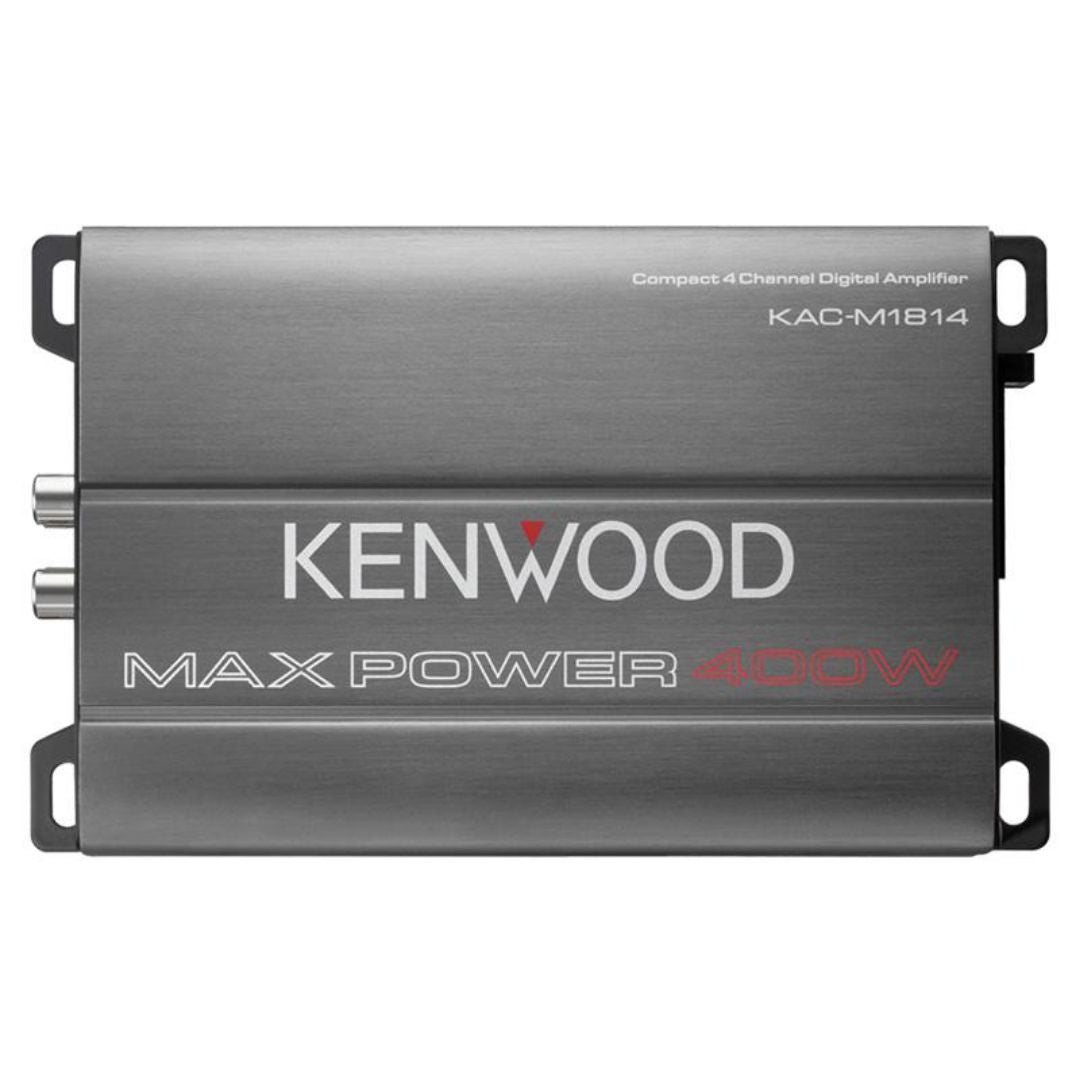 Kenwood, Kenwood KAC-M1814, Marine / Motorsports Compact 4 Channel Full Range Amplifier - 400 W