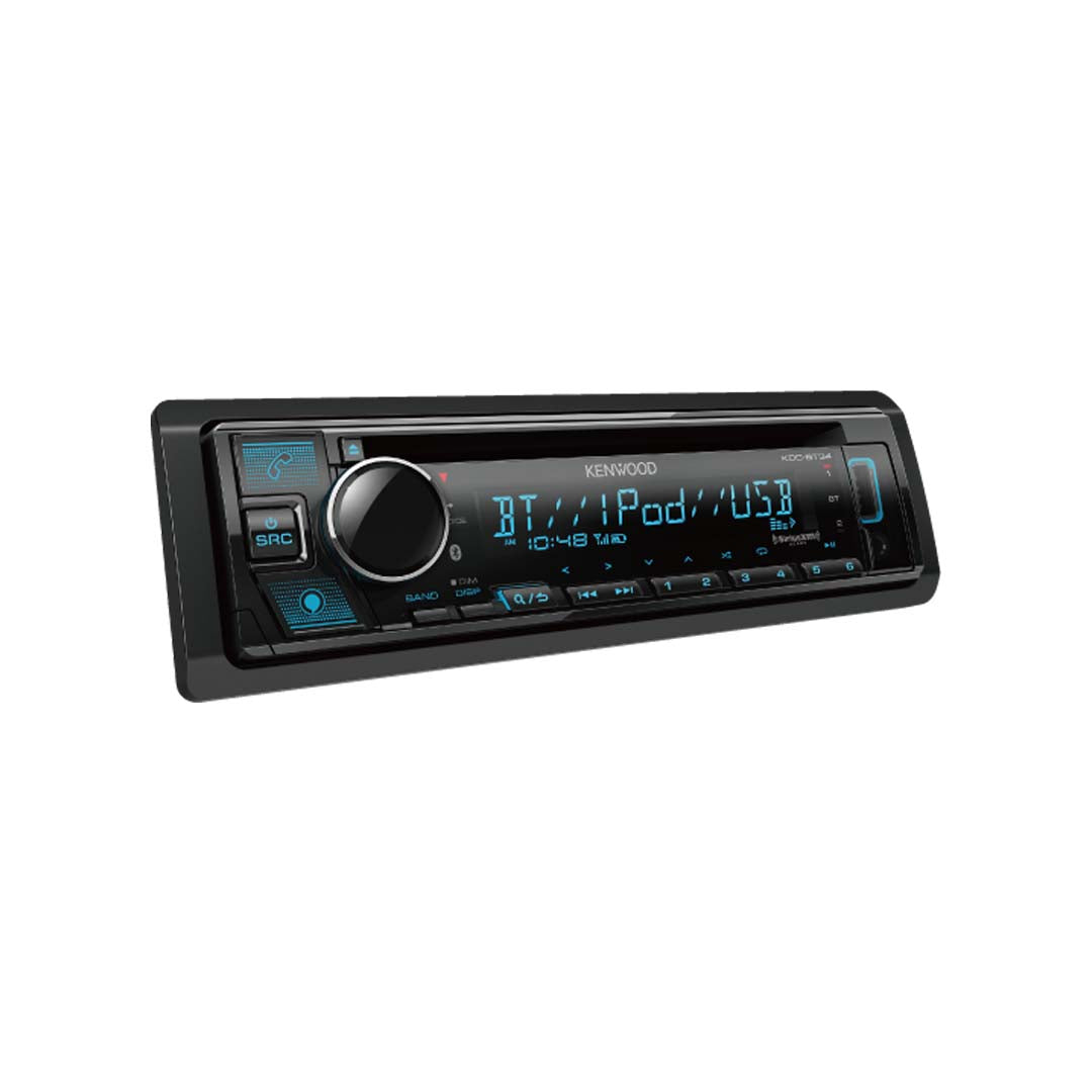 Kenwood, Kenwood KDC-BT34, CD Receiver w/ Bluetooth and Front USB - SiriusXM Ready / Alexa Built-in