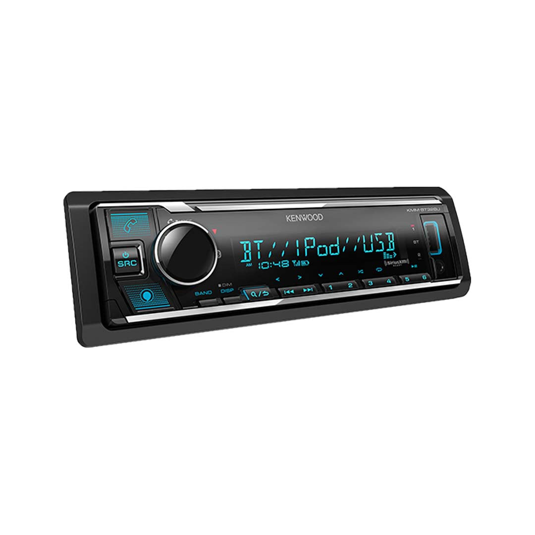 Kenwood, Kenwood KMM-BT328U, Digital Media Receiver w/ Bluetooth, Front USB, SiriusXM Ready - Alexa Built-in (Does not play CDs)