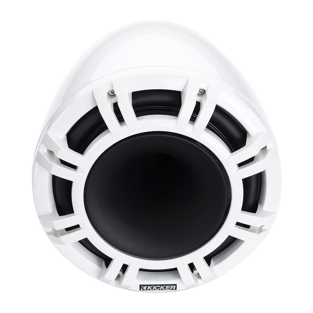 Kicker, Kicker KMFC9W, KM Series 9" Factory-Mount Horn-Loaded Tower Speaker System, White (47KMFC9W)