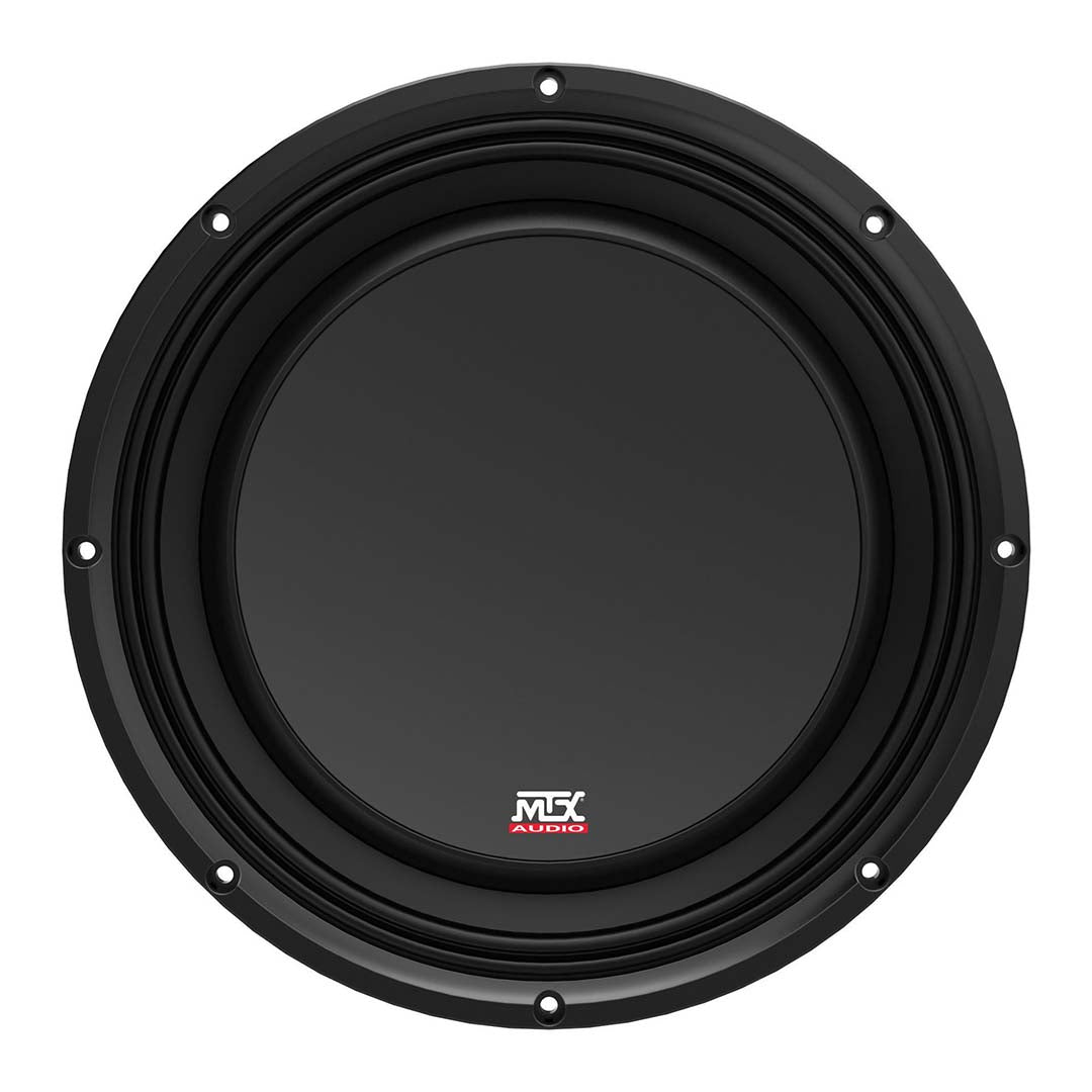 MTX, MTX 3510-04S, 10" Single 4 Ohm Round Shallow Mount Subwoofer - 300W