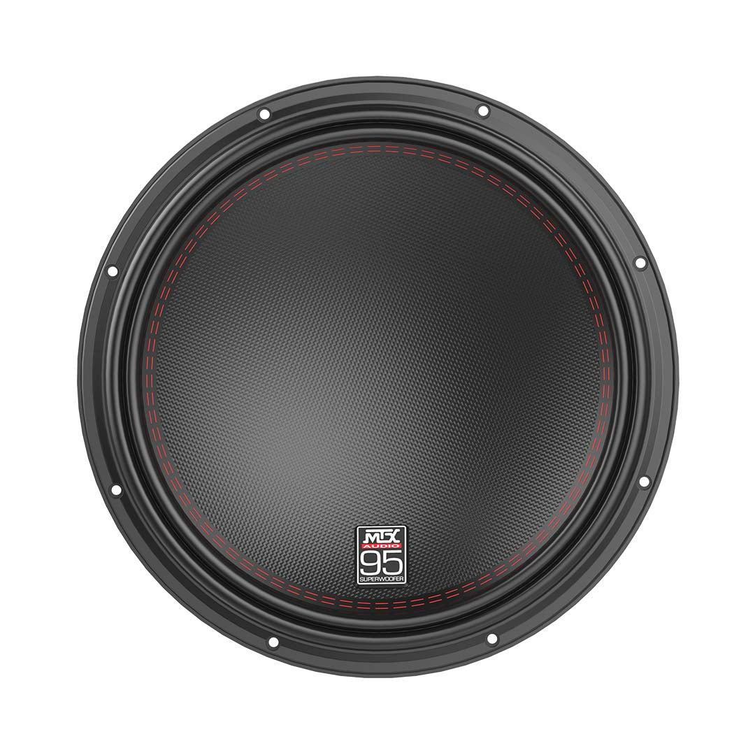 MTX, MTX 9515-22, 15" Dual 2 Ohm Voice Coil Round Subwoofer - 1500 Watts