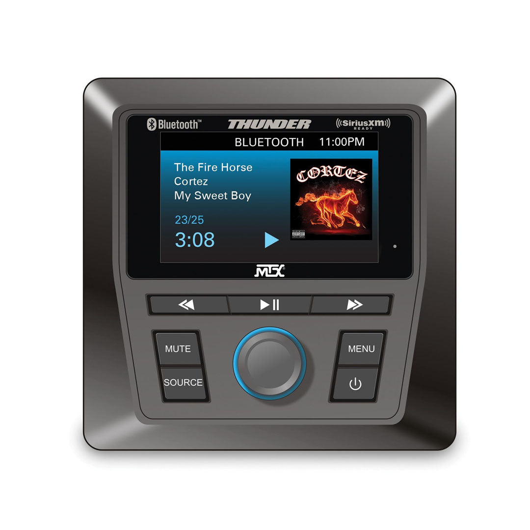 MTX, MTX AWMC3, All-Weather Multimedia Receiver with Bluetooth, AM/FM/WB and SXM Ready