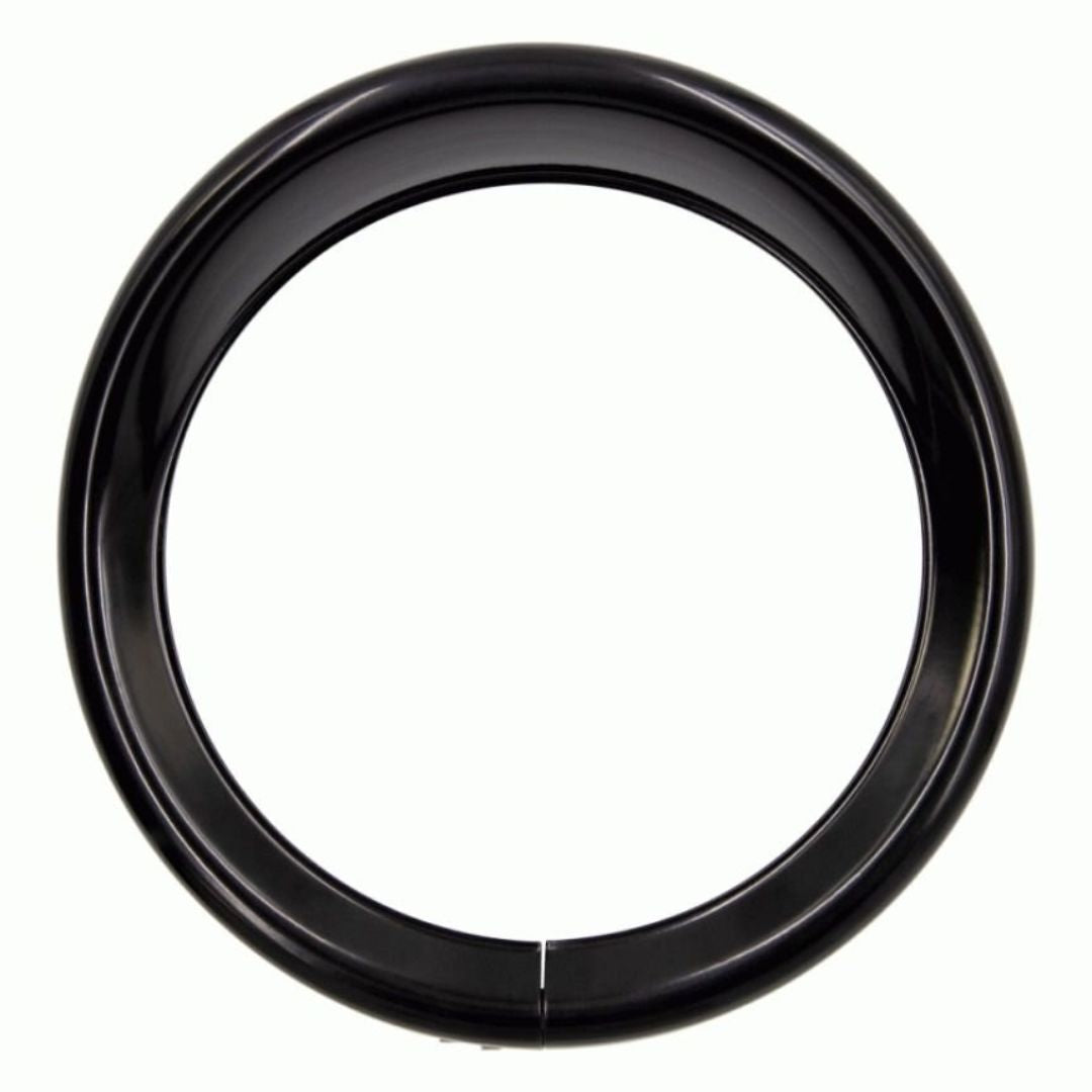 Metra, Metra BC-HDTRIM3, Visor Style Light Trim Ring 7 Inch - 1983 - 2017 - Black