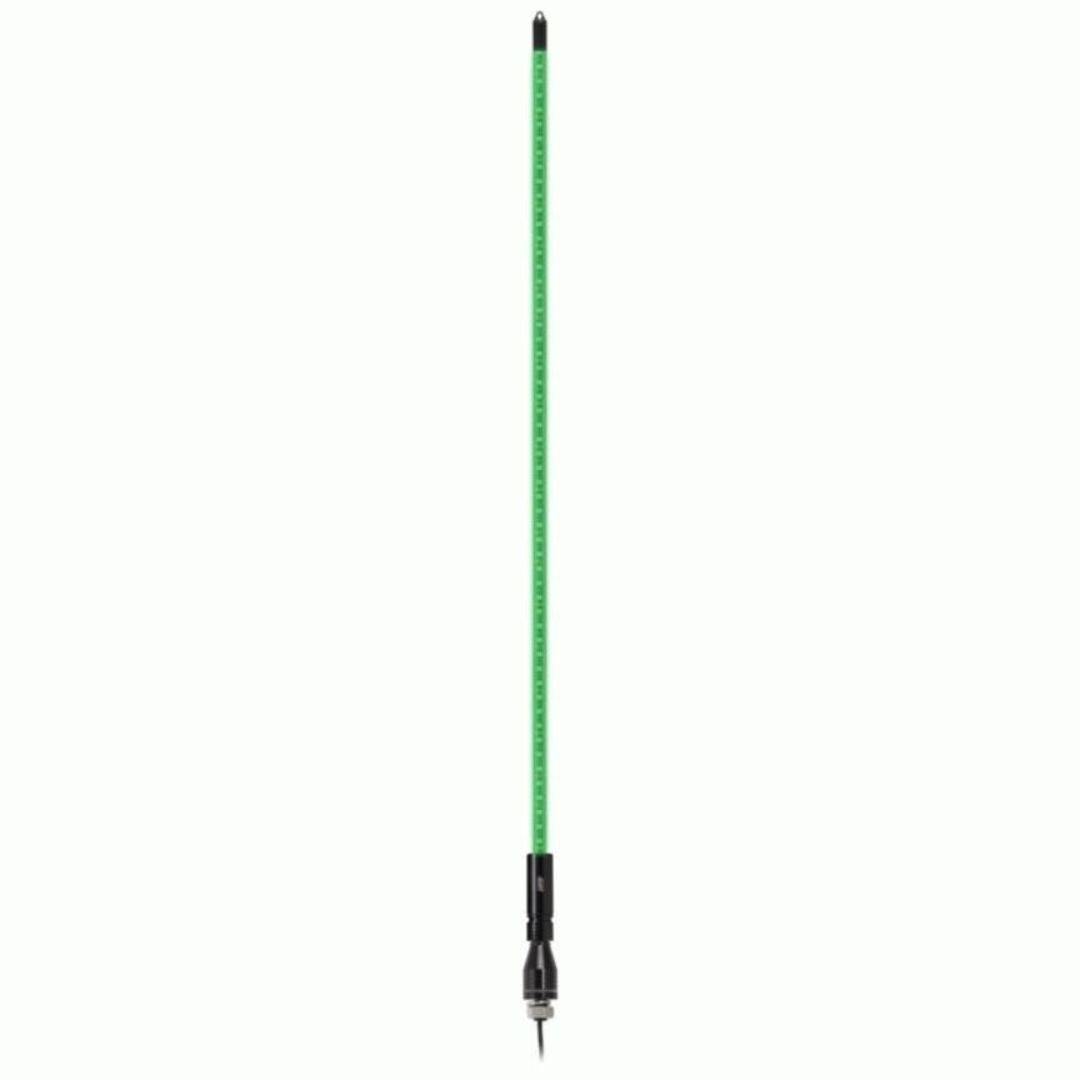 Metra, Metra MPS-GWHIP4, Single Color LED Whip Antenna 4ft - Green