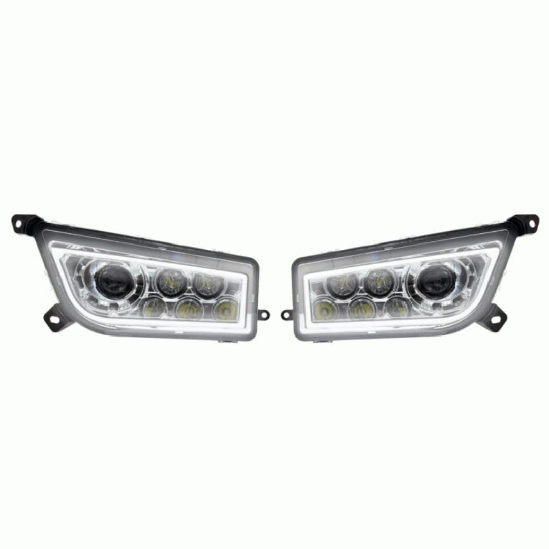 Metra, Metra MPS-RZ1LEDH, Polaris RZR Extreme LED Headlight - LED DRL Halo